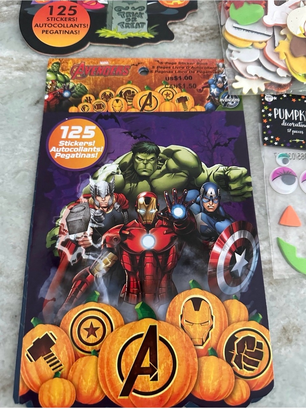Assorted Halloween & Fall Sticker Pack - Multi-Color - Picture 2 of 9
